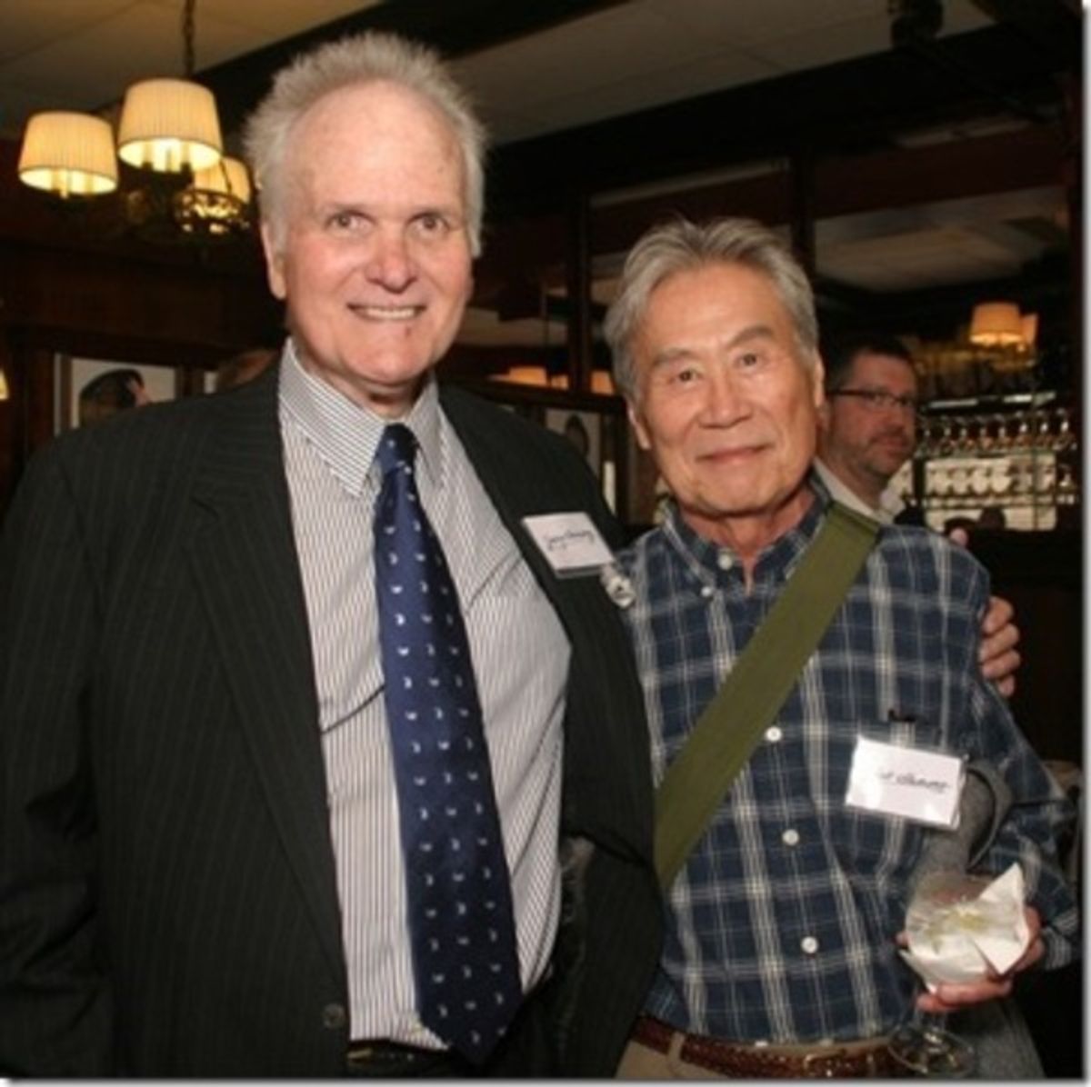 Jerry Lanning, with Sab Shimono  at 